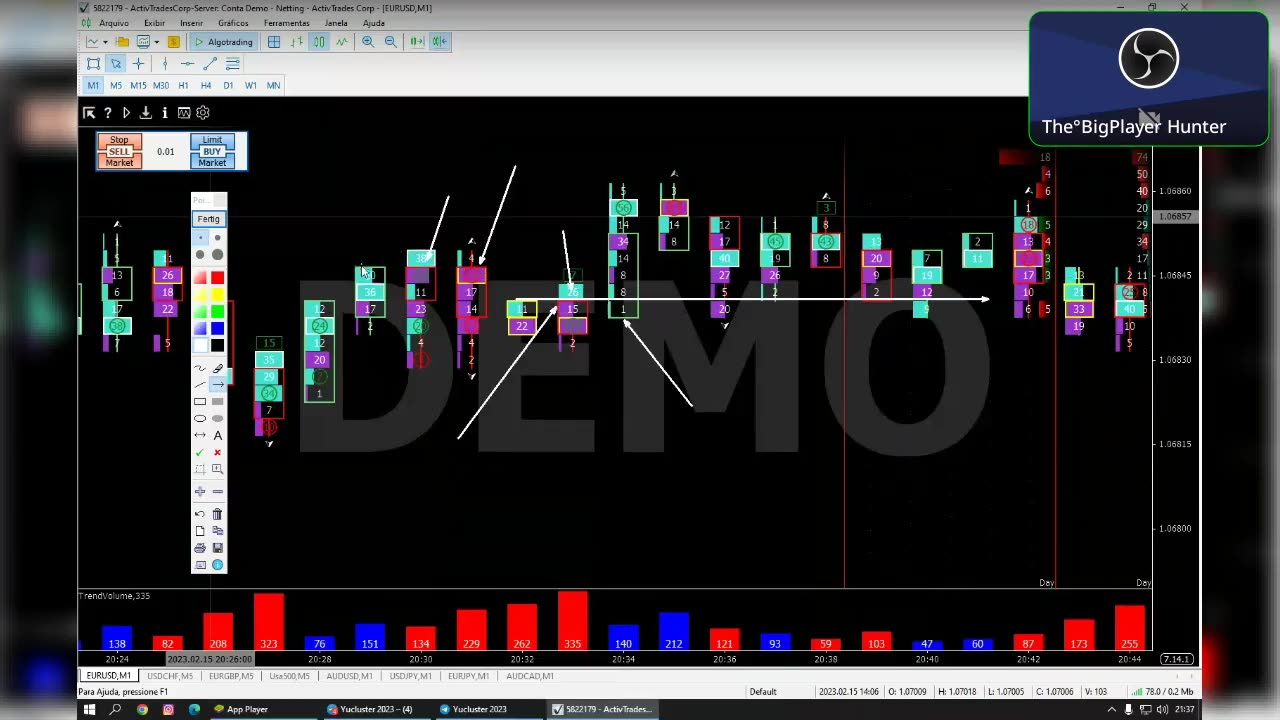 Yu Cluster 2023 - Mentoria TheBigPlayerHunter - VELA DE COMANDO + GATILHO DE RETRAÇÃO PULLBACK