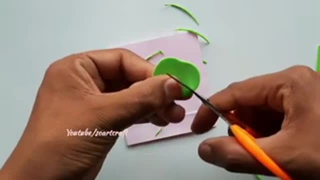 Apple 🍎 Paper Bag | how to make Paper apple bag | soartcraft