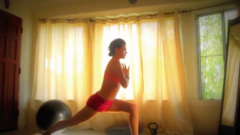 vinyasa yoga warm up/yoga giRL/ pt1 sun salutations, breath
