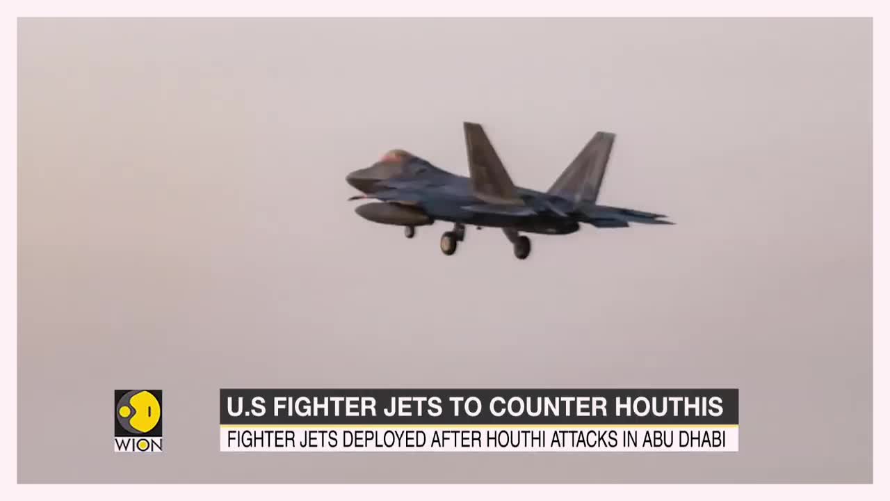 The United States' F-22 fighter jets arrive in UAE after recent Houthi attacks in Abu Dhabi
