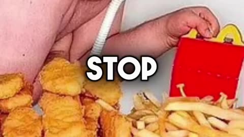 Stop eating McDonald’s 🤮