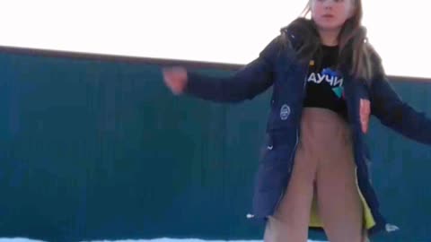 Cute amarican girl dancing ❤️🫣