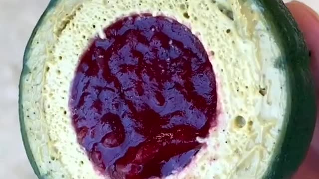 pomegranate with chocolate