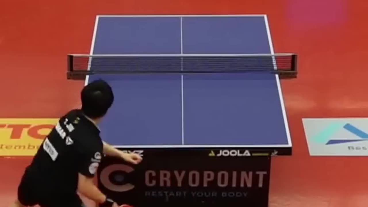 Incredible spin in table tennis (tt)