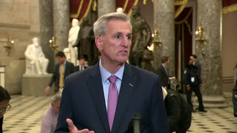 McCarthy says Gaetz held off support on the 14th vote to get everyone together