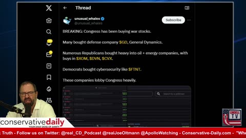 Conservative Daily Shorts: Defense Contractors Stock - They Profit off These Wars w Joe