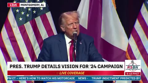 President Trump: "I will totally obliterate the Deep State. It's a sick, bad group of people."