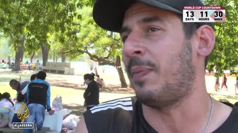 Argentina fans ready for Qatar; gather for mass barbecue before leaving