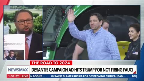 JasonMillerinDC brings the receipts, EXPOSES Ron DeSantis flip-flopping on Anthony Fauci!