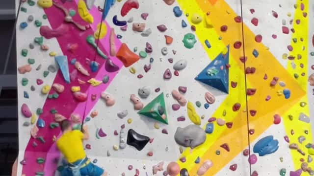 Happy Wall Climbing