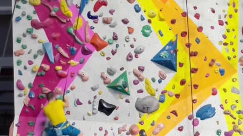 Happy Wall Climbing