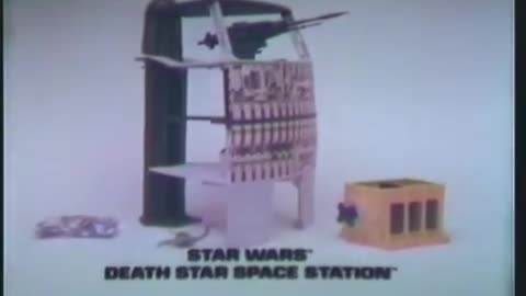 Star Wars 1978 TV Vintage Toy Commercial - Star Wars Kenner Death Star Playset