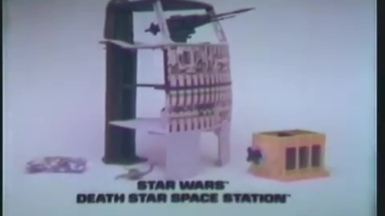 Star Wars 1978 TV Vintage Toy Commercial - Star Wars Kenner Death Star Playset