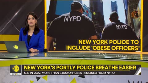Gravitas- NYPD changes job criteria to include obese officers