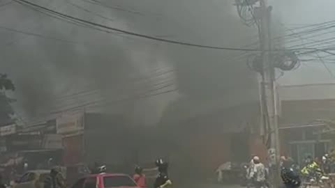Incendio en lavadero de Olaya Herrera