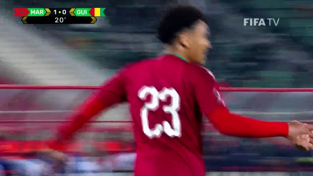 Morocco v Guinea FIFA World Cup Qatar 2022 Qualifier Match Highlights