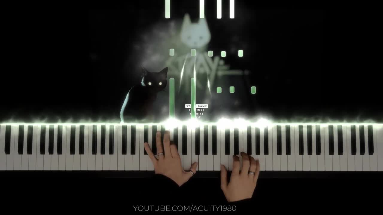 Stray -Game- Menu Theme Piano Cover with Sheet Music