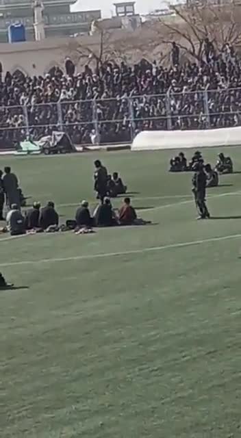 Public Beating of Civilians by Taliban Religious Police