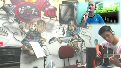 A day in a classroom Love Yourself (cover on classroom)