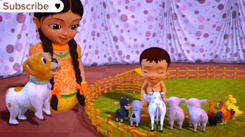 Meri Gaiya Aati Hai Mujhko Doodh Pilati Hai Hindi Rhymes for Children