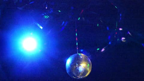 Ball And Light In A Disco Hall
