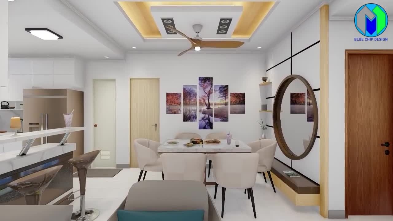 3 BEDROOM HOUSE DESIGN } 10x10 HOUSE DESIGN } 100 SQM