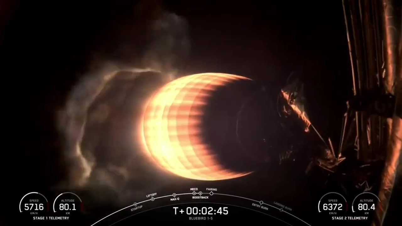 Blastoff! SpaceX launches 5 giant BlueBird smartphone satellites, nails Florida landing