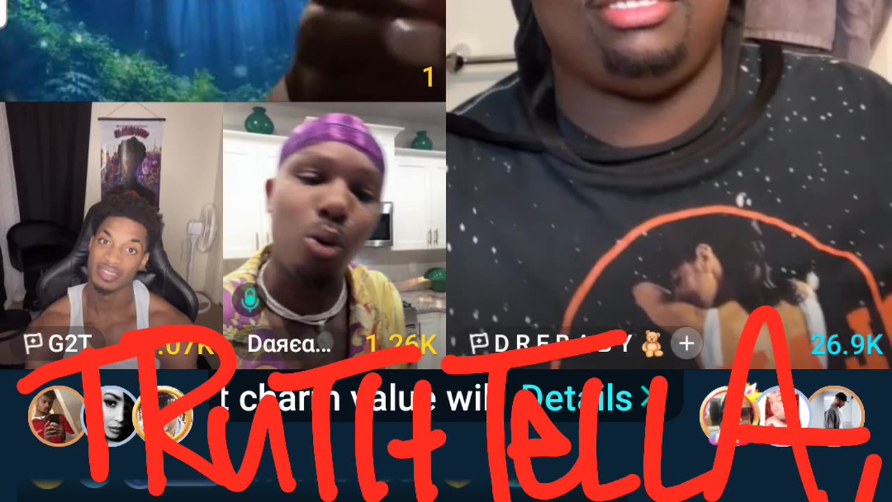 TOMIKAY 3RD SHIFT TEAM PK WITH DREBABY, DAREALSUPABIHH, & G2T! SUPA READS DREBABY DOWN BOOTS