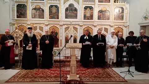 Ereticul Selejan RUGA TATAL NOSTRU CU uniat,vaticanist,lutheran,calvin,rabin, adventist,penticostal