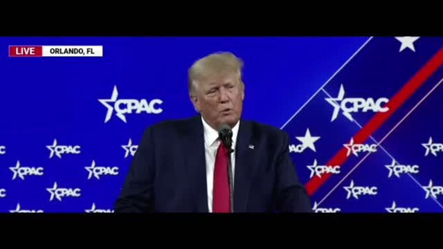 45th President of the United States, Donald Trump at CPAC 2022