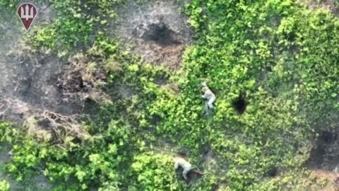 Dropping Grenades into Hatch of Russian APC