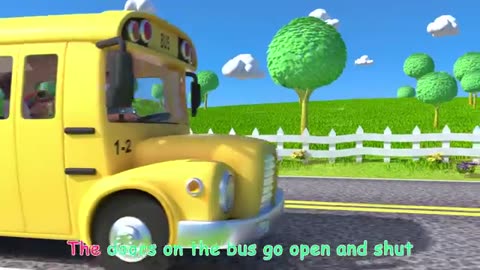 Wheels on the bus || cocomelon nersery Rhymes & kids song