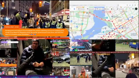 LIVE: VIDEO FEEDS IN OTTAWA - CANADIAN TRUCKER FREEDOM CONVOY 2022