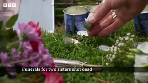 Funerals for two sisters shot dead