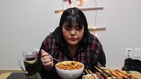 mukbang korean food #55