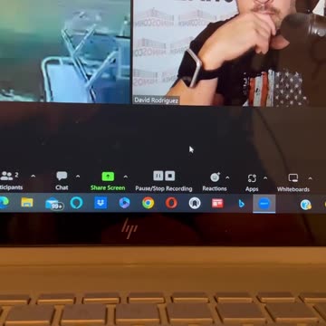 Juan O Savin is being interviewed