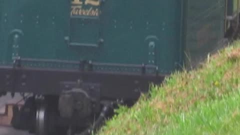 Filling Up A Steam Engine From A Water Tower