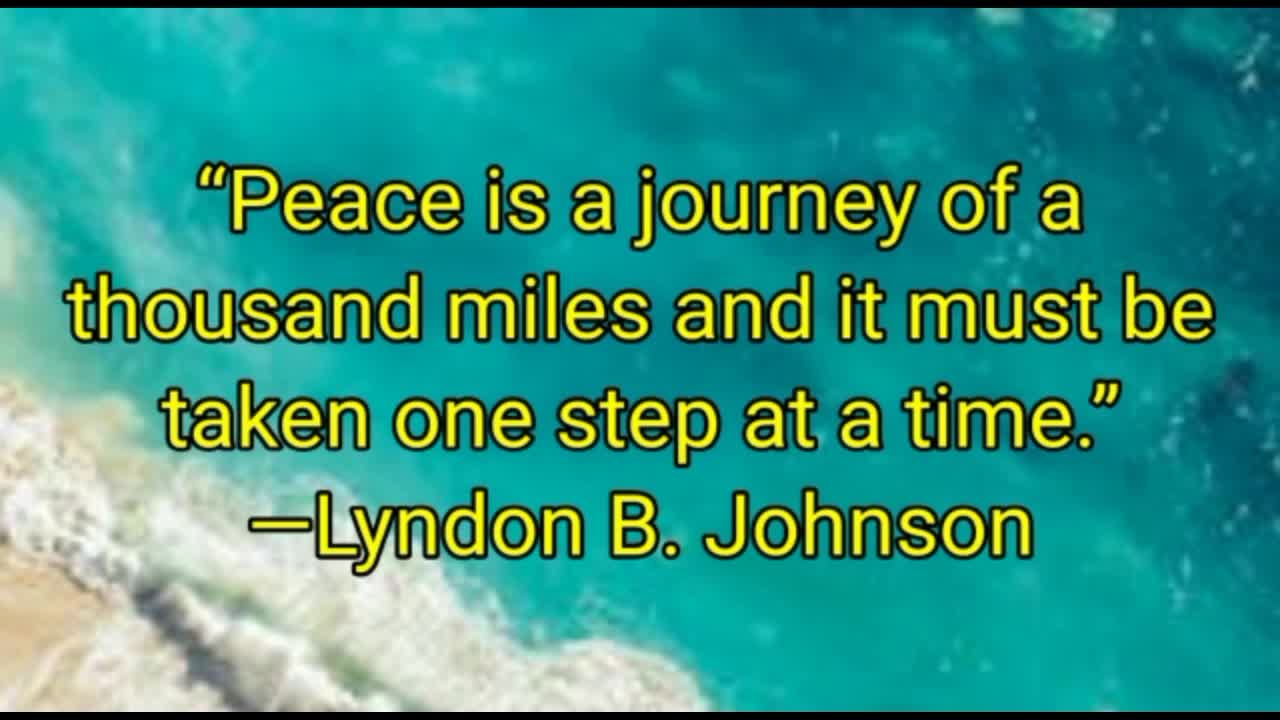 Quotes On Peace