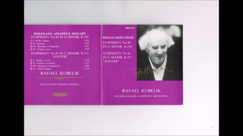 Mozart - Symphony No.40 Kubelik BRSO live
