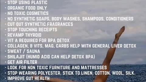 Health tips for Modern Toxins