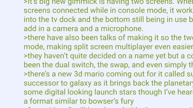 New Nintendo console leaked