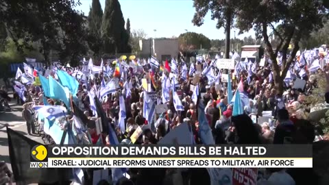 Elite Israeli defence pilots protest judicial reforms by boycotting reserve duty, training - WION