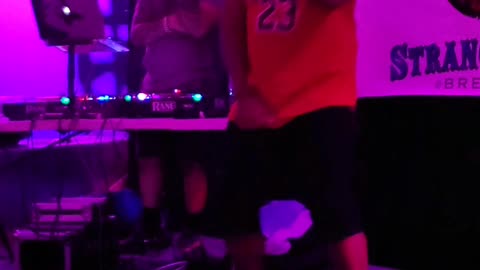 Opening Up For DJ Unk At Strange Ways Cafe