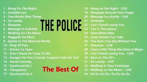 THE POLICE - THE BEST OF