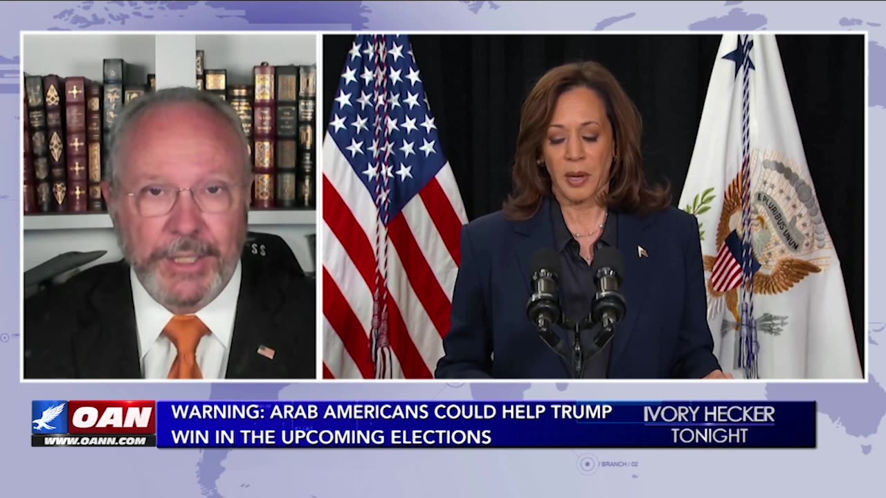 Ivory Hecker - Arab Americans Could Help Trump In Election - W/ Col. Rob Maness, 10/22/24