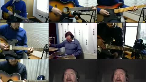 The Beatles Help cover by Yoshi, John, and Hank...