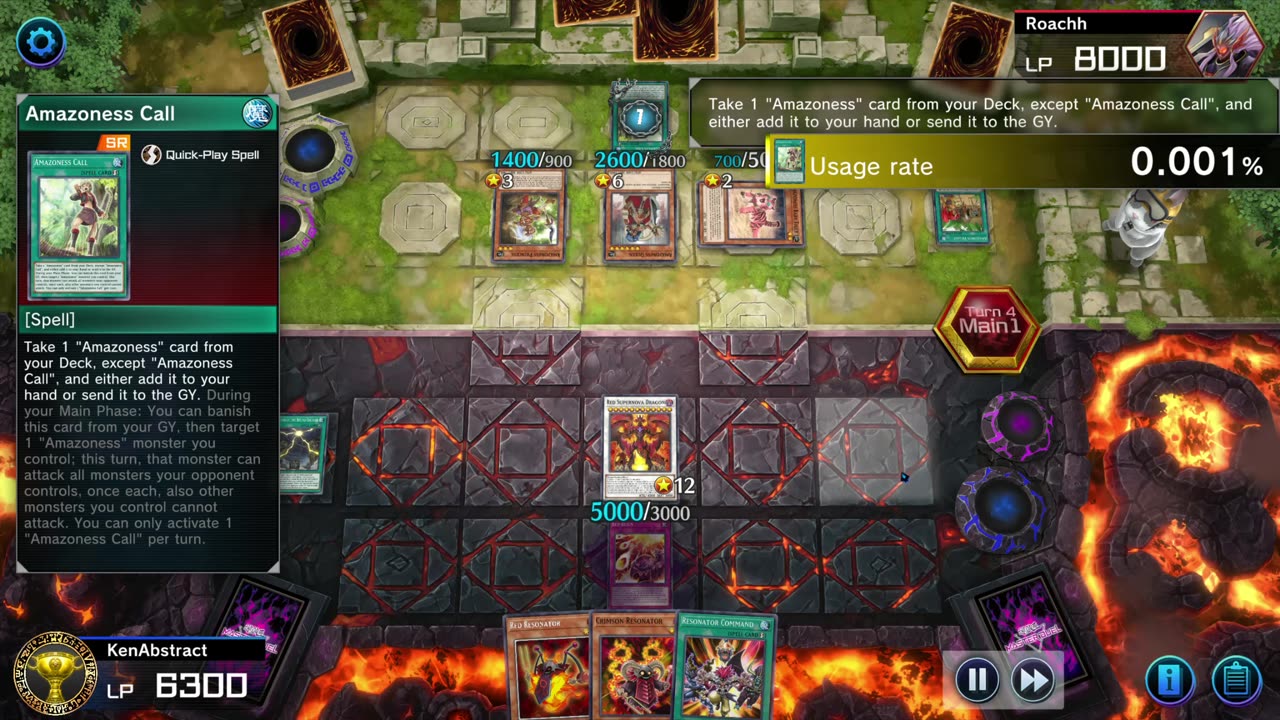 Yu-Gi-Oh Master Duel RDA vs Amazons