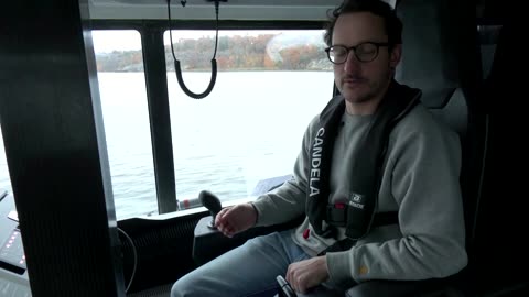 'Flying' passenger hydrofoil debuts in Stockholm