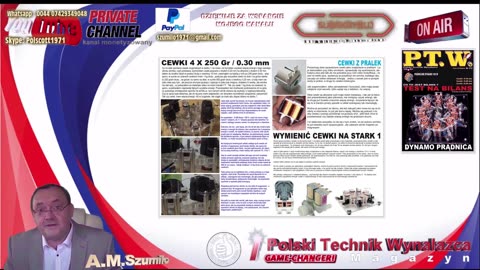 WOLNA ENERGIA ; MAGAZYN POLSKI TECHNIK WYNALAZCA NR 172 / DYNAMO STARK 1