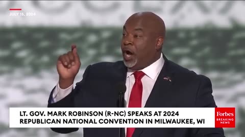 Mark Robinson Gives Rousing Speech At RNC In Favor Of 'The Braveheart Of Our Trump' Trump